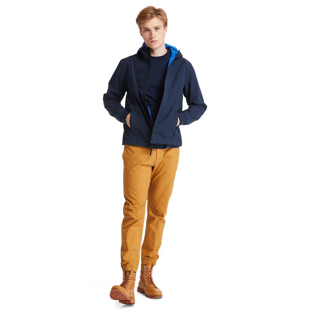 Chaquetas Timberland Hombre Mt. Waumbeck Sin Capucha Softshell Azul Marino - Chile EBR-642397